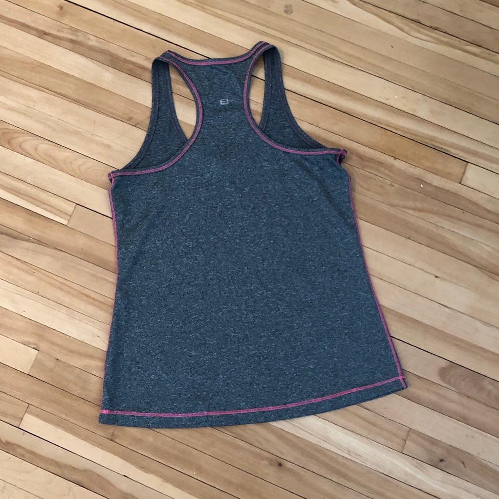 💪🏼 Grey Racerback Tech Tank - Picture 3 of 3